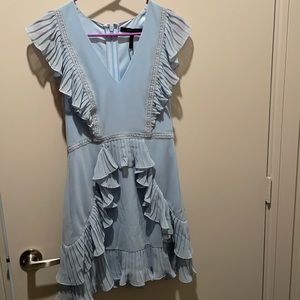 New with tags! BCBG baby blue cocktail dress